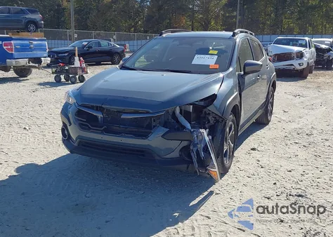 2024 Subaru Crosstrek Premium из США, поврежденный, VIN JF2GUADC9R8241732